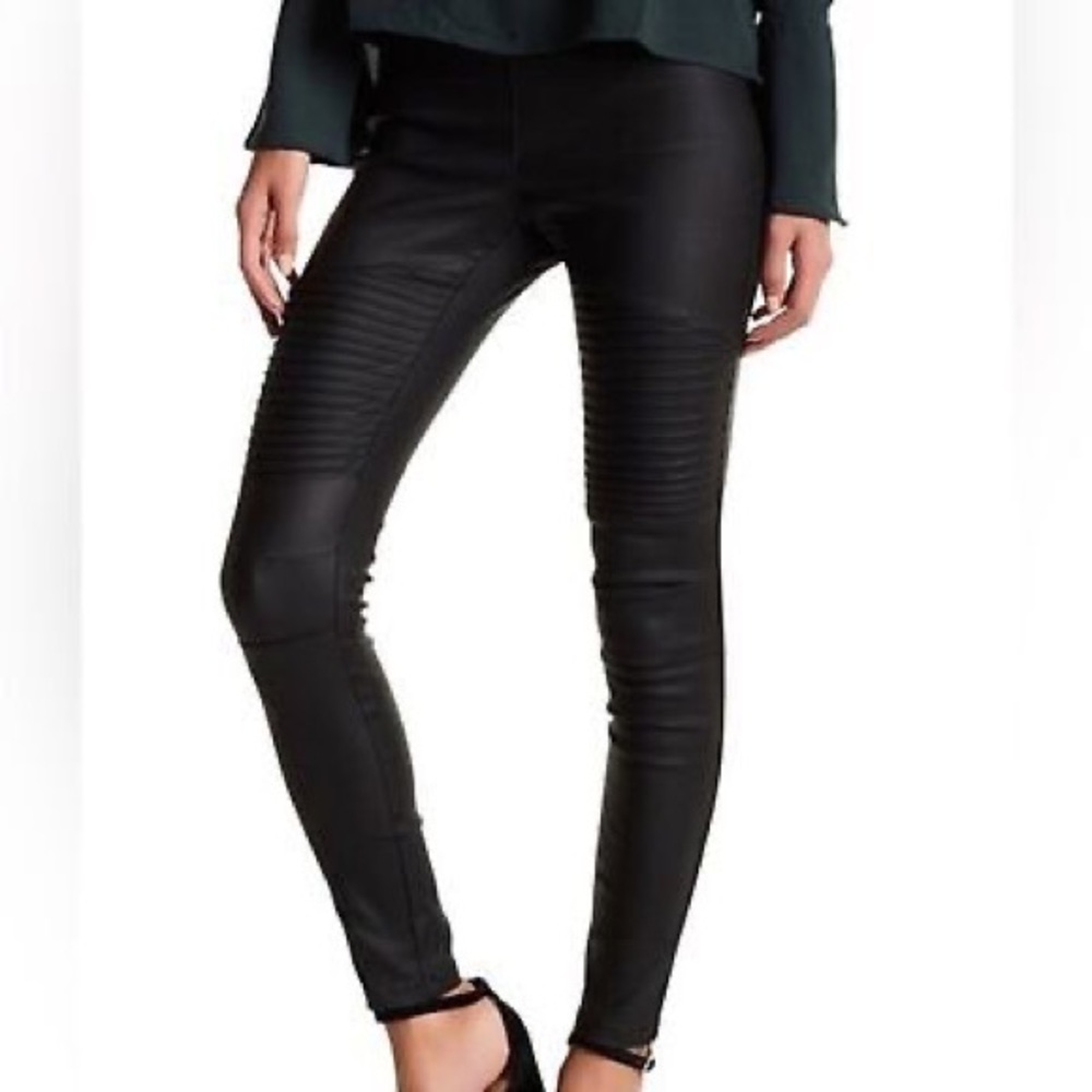 Oober Swank Faux Leather Leggings